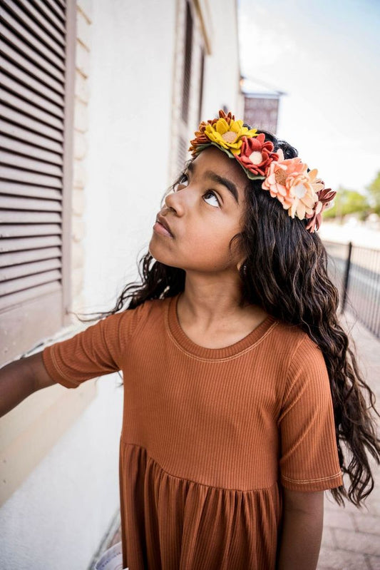 Fall Groovy Crown