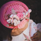 Candy Cane Pillbox Hat