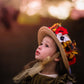 Chrisanna Sunflower & Butterflies  Boater Hat