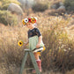 Harpalium Sunflower & Poppies Halo