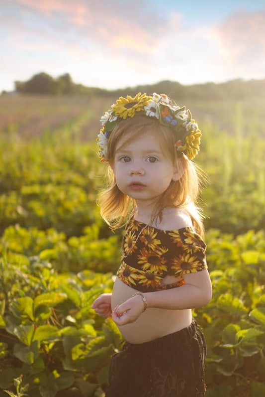 Clytie Petite Sunflower Halo