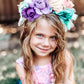 Over the Top Mermaid Floral Fascinator