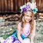 Over the Top Mermaid Floral Fascinator