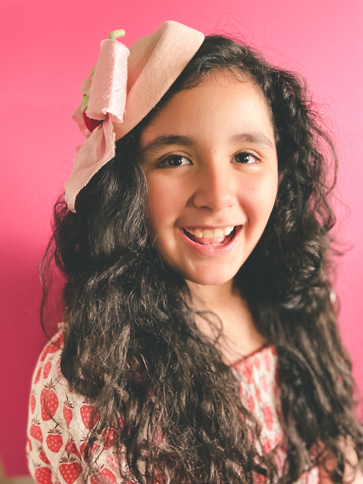 Strawberry Shortcake Inspired Hat