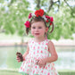 Watermelon Slice Floral Halo