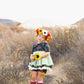 Harpalium Sunflower & Poppies Halo