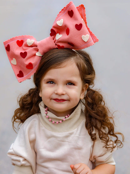 Be Mine Oversize Bow Band