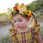 Candy Corn Halo  || Fall Spice