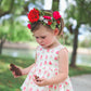 Watermelon Slice Floral Halo