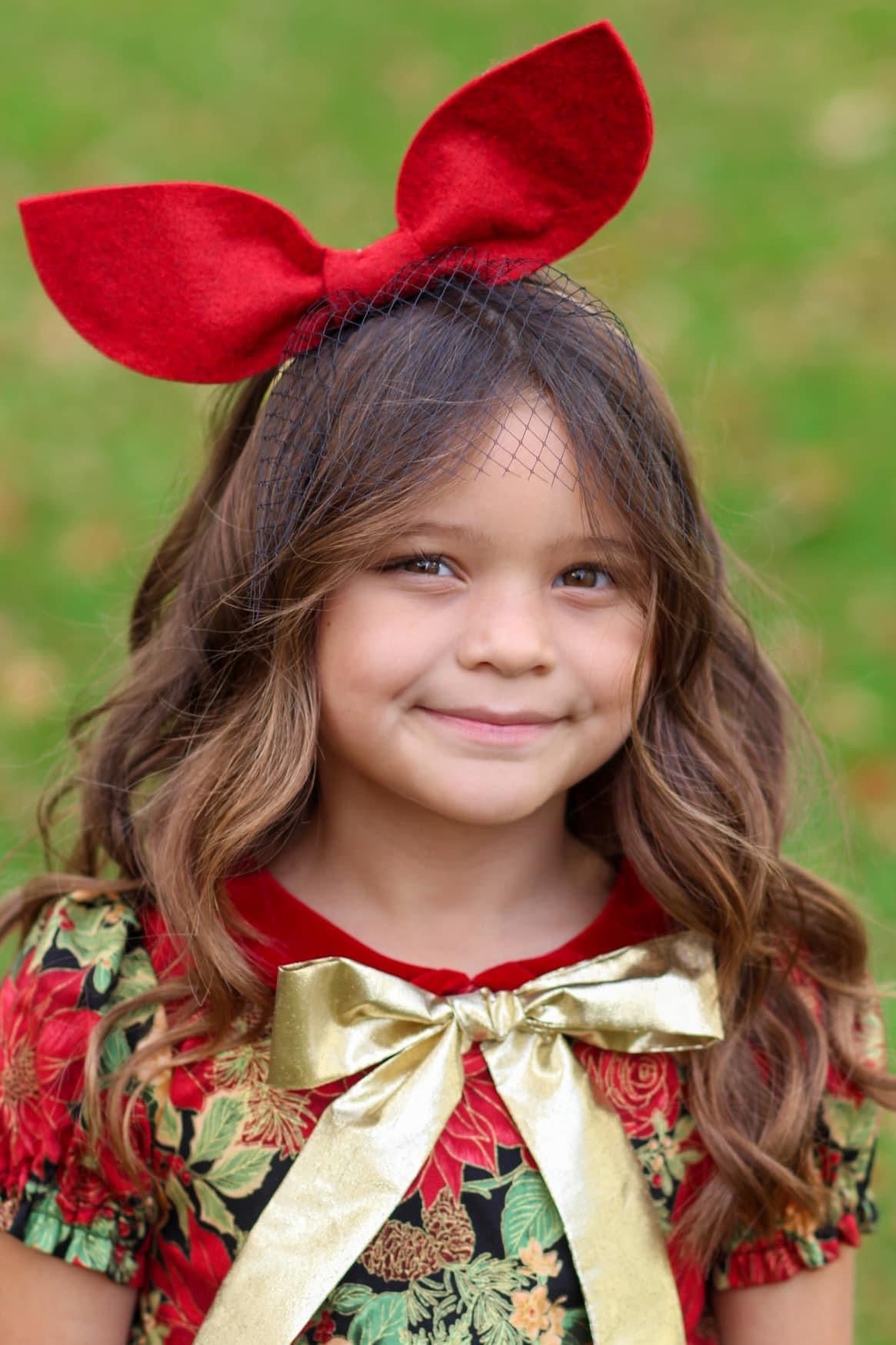 Red Side Bow Holiday Edition