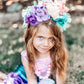 Over the Top Mermaid Floral Fascinator