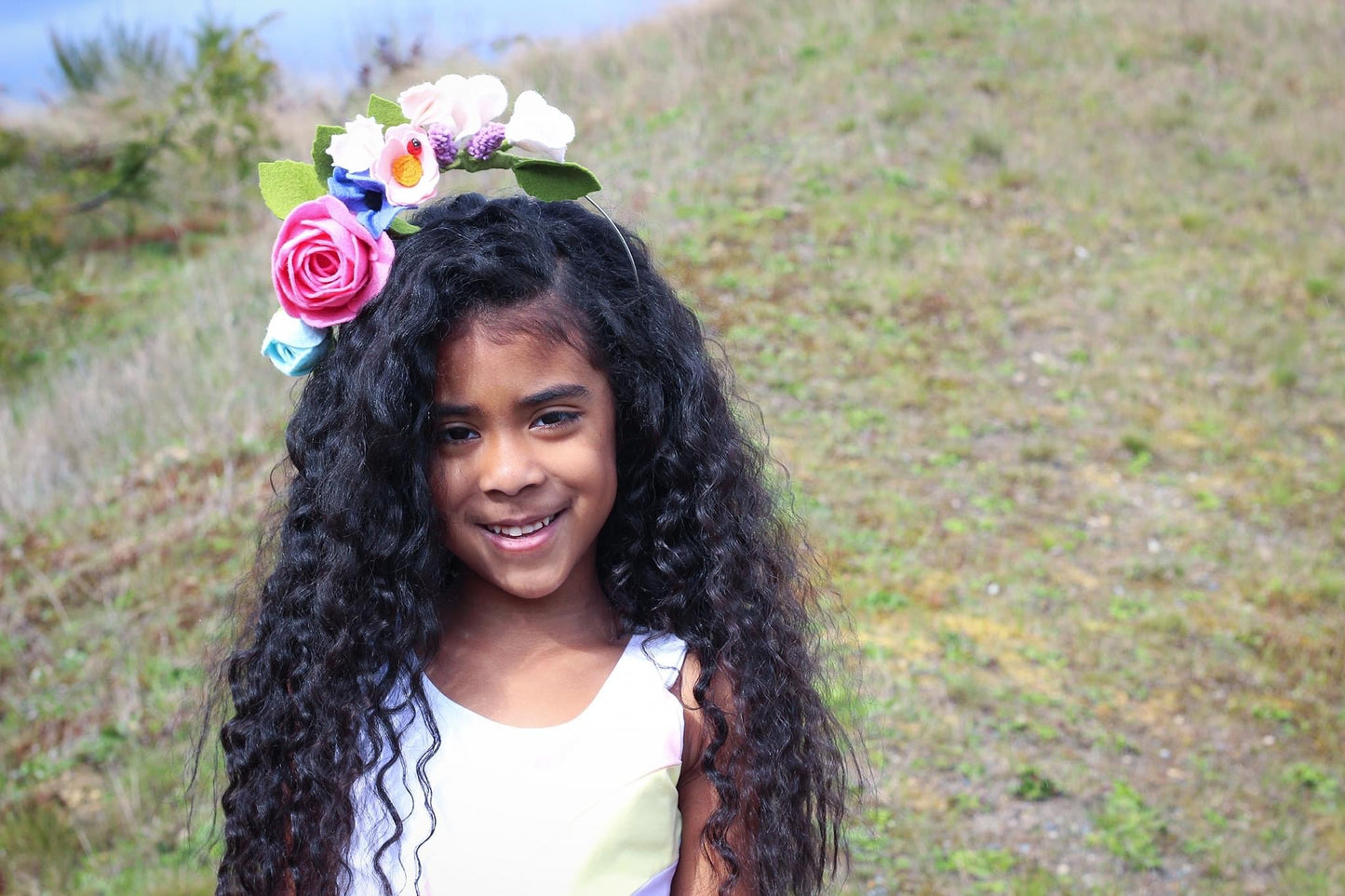 Cielo’s floral halo