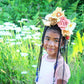 Boho Floral Crown Style Headpiece.