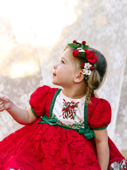 Holidays Floral Halo
