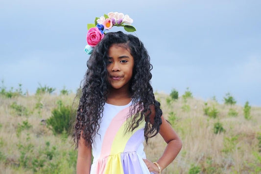 Cielo’s floral halo