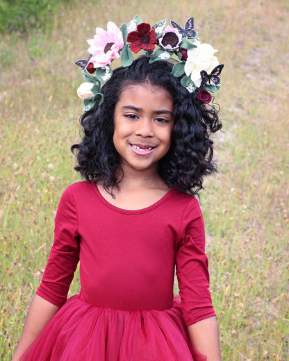 Calanthe Pink Sunflower Floating Halo
