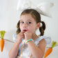 White Oversize Statement Bow
