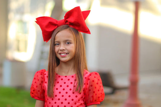 Red Big Bow holiday edition