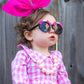 Hot Pink  Olivia Bow
