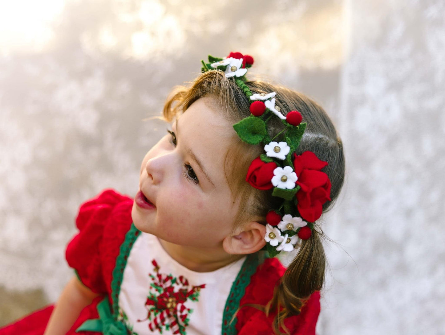 Holidays Floral Halo
