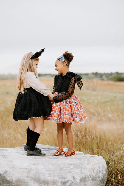 Big Bow Fascinator  Black.