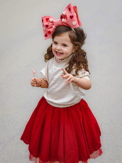 Be Mine Oversize Bow Band