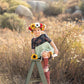 Harpalium Sunflower & Poppies Halo