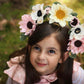 Girasol Sunflower& Anemones Floating Halo