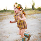Candy Corn Halo  || Fall Spice